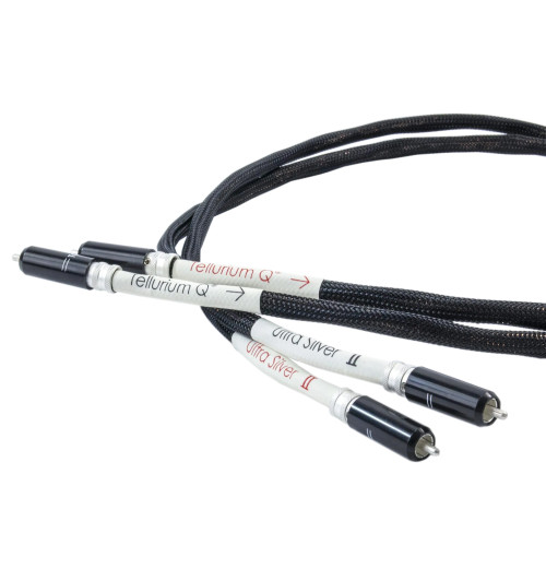 Tellurium Q Ultra Silver II RCA - Komplet kabli interkonekt RCA - RCA