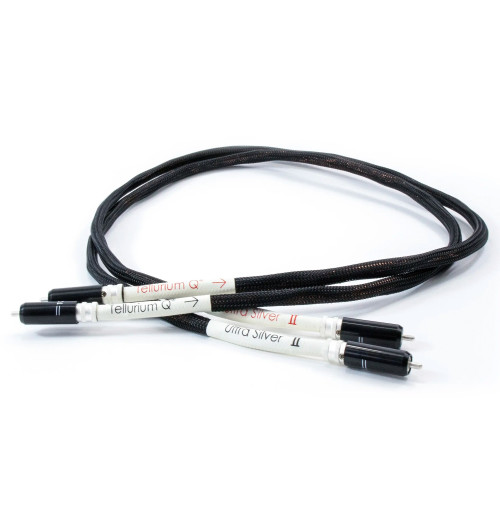 Tellurium Q Ultra Silver II RCA - Komplet kabli interkonekt RCA - RCA