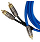 Melodika SBSWY Sky Blue - Kabel subwooferowy typu Y 1x RCA - 2x RCA