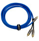 Melodika SBSWY Sky Blue - Kabel subwooferowy typu Y 1x RCA - 2x RCA