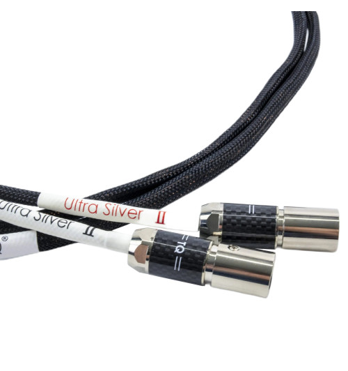 Tellurium Q Ultra Silver II XLR - Komplet zbalansowanych kabli interkonekt XLR - XLR
