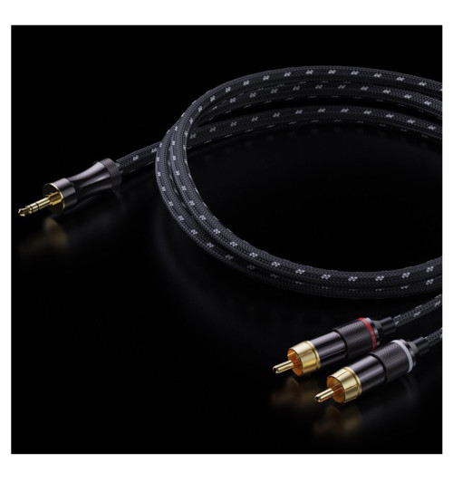 FiiO LR-3.5A - kabel 2x RCA - min Jack 3.5mm