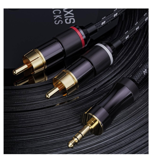 FiiO LR-3.5A - kabel 2x RCA - min Jack 3.5mm