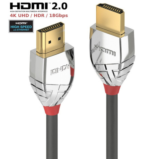 Kabel HDMI HIGHSPEED Lindy 37869 - 0.3m