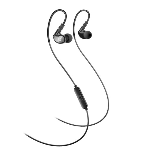 MEE Audio X1 (X-1) - sportowe słuchawki dokanałowe z pilotem i mikrofonem