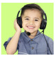 MEE Audio KidJamz 3 KJ35M - Słuchawki nauszne z mikrofonem dla dzieci