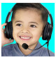 MEE Audio KidJamz 3 KJ35M - Słuchawki nauszne z mikrofonem dla dzieci