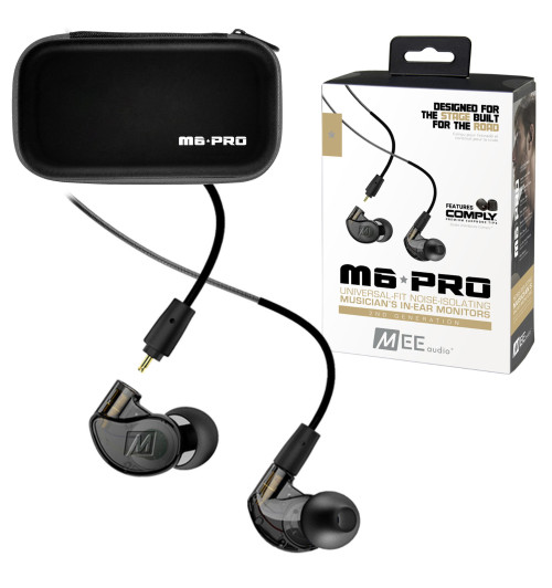 MEE Audio M6 PRO 2nd Gen - audiofilskie monitory dokanałowe + pianki Comply T