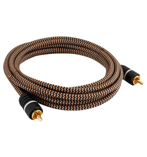 Proson Arctic Series Subwoofer Cable - Kabel subwooferowy RCA - RCA 3m