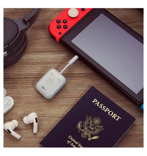 MEE Audio Connect Air - bezprzewodowy transmiter audio / nadajnik Bluetooth do słuchawek oraz głośników Bluetooth