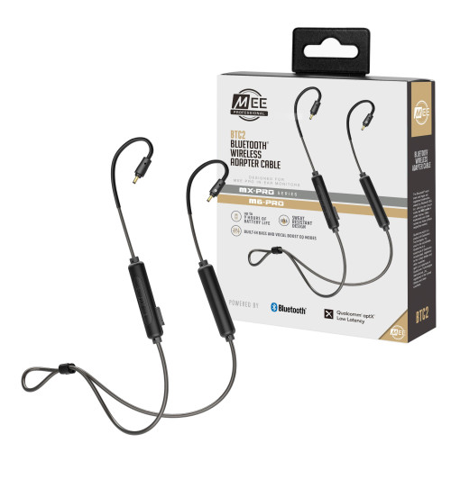 MEE Audio BTC-2 (BTC2) - Adapter Bluetooth z mikrofonem i pilotem do słuchawek M6 PRO i MX PRO