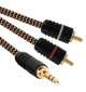 Proson Arctic Series AUX 3.5mm to RCA - Kabel interkonekt audio 3.5mm Stereo Jack - 2 RCA (Cinch) 2m