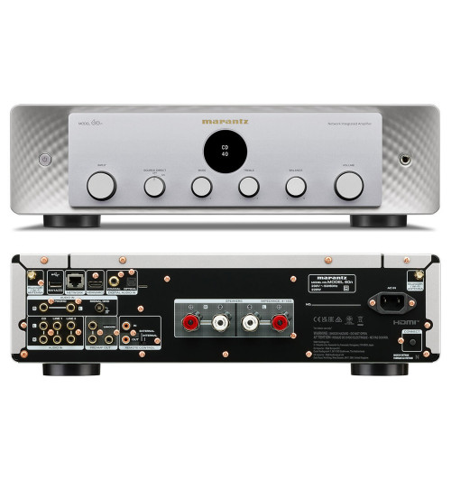 Marantz Model 60n – Wzmacniacz zintegrowany stereo / odtwarzacz strumieniowy streamer z HEOS, AirPlay2, Bluetooth i HDMI ARC