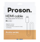 Proson Arctic Series HDMI Cable - Kabel HDMI 2.1 Ultra High Speed z Ethernet 48 Gbps 8K/60Hz 3m