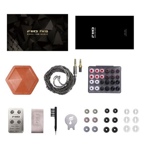 Hybrydowe słuchawki dokanałowe FiiO FH19 | Najlepsze zakupy z AVstore.pl
