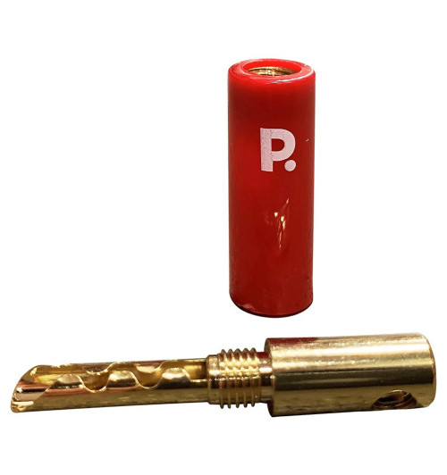 Proson Arctic Series Banana Plug Plastic Housing - Wtyki głośnikowe bananowe - 4 sztuki