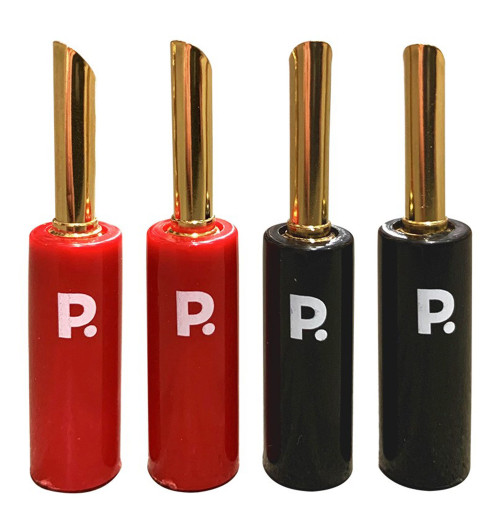 Proson Arctic Series Banana Plug Plastic Housing - Wtyki głośnikowe bananowe - 10 sztuk