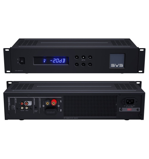 SVS 3000 In-Wall Dual - Zestaw dwóch subwooferów instalacyjnych ściennych + wzmacniacz