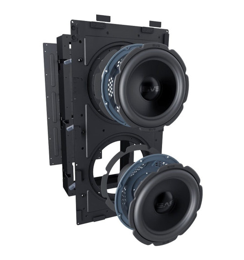 SVS 3000 In-Wall Dual - Zestaw dwóch subwooferów instalacyjnych ściennych + wzmacniacz