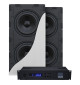 SVS 3000 In-Wall Dual - Zestaw dwóch subwooferów instalacyjnych ściennych + wzmacniacz