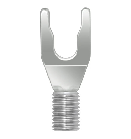 WireWorld Silver Spade - Wymienny posrebrzany wtyk głośnikowy typu widełki do mocowania Uni-Term™