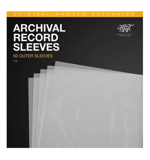 Koperty na płyty winylowe 50 sztuk MoFi ARCHIVAL RECORD SLEEVES | Okazje w AVstore.pl