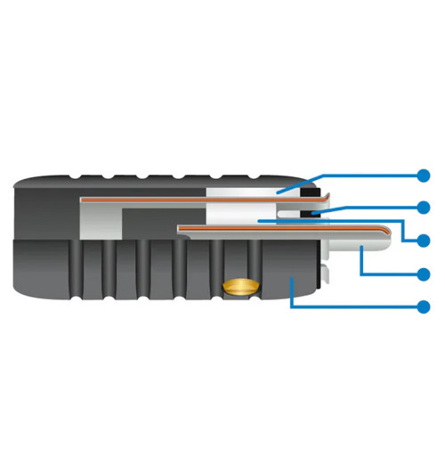WireWorld Silver-Tube™ Reference RCA Plug 11mm - Wymienne posrebrzane wtyki RCA - 2 sztuki