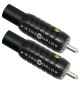 WireWorld Silver-Tube™ Reference RCA Plug 11mm - Wymienne posrebrzane wtyki RCA - 2 sztuki