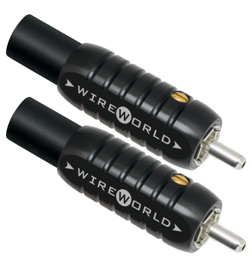 WireWorld Silver-Tube™ Reference RCA Plug 11mm - Wymienne posrebrzane wtyki RCA - 2 sztuki