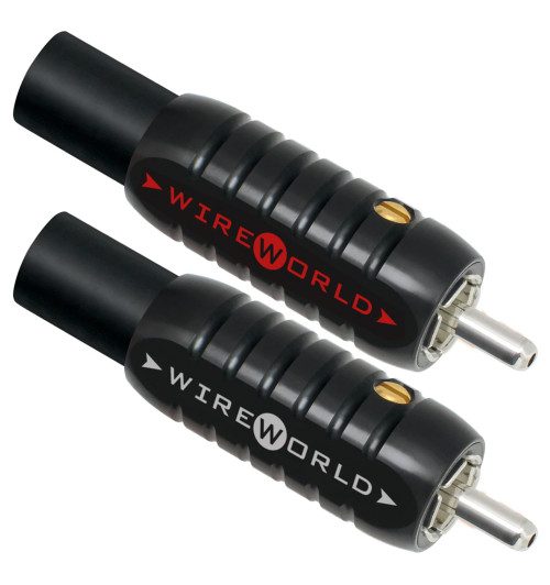 WireWorld Silver-Tube™ Reference RCA Plug 11mm - Wymienne posrebrzane wtyki RCA - 2 sztuki