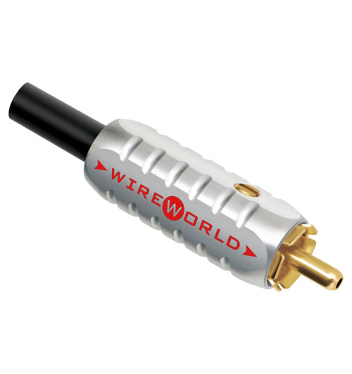 WireWorld Gold-Tube™ RCA Plug 6.5mm - Wymienny pozłacany wtyk RCA