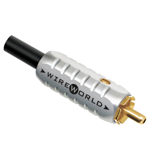 WireWorld Gold-Tube™ RCA Plug 6.5mm - Wymienne pozłacane wtyki RCA - 2 sztuki