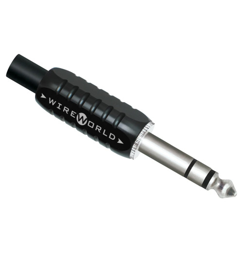WireWorld Phone Plug 6.3mm Stereo Nickel - Wymienny niklowany wtyk 6.3mm Stereo Jack