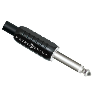WireWorld Phone Plug 6.3mm Mono Nickel - Wymienny niklowany wtyk 6.3mm Mono Jack