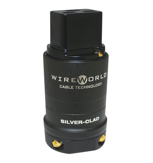 WireWorld Silver-Clad Copper IEC Plug 20AMP - Wymienny posrebrzany wtyk zasilający IEC C19 20A/250V