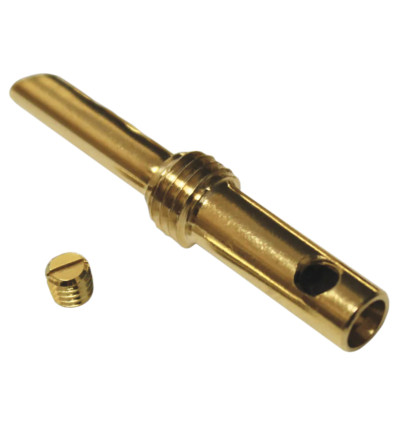 WireWorld Banana Plug - Wymienny pozłacany wtyk głośnikowy bananowy bez obudowy