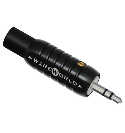 WireWorld Barrel Plug 3.5mm Stereo Jack Silver 11mm - Wymienne posrebrzane wtyki 3.5mm Stereo mini Jack - 2 sztuki