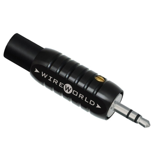 WireWorld Barrel Plug 3.5mm Stereo Jack Silver 11mm - Wymienne posrebrzane wtyki 3.5mm Stereo mini Jack - 2 sztuki