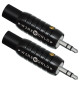 WireWorld Barrel Plug 3.5mm Stereo Jack Silver 11mm - Wymienne posrebrzane wtyki 3.5mm Stereo mini Jack - 2 sztuki