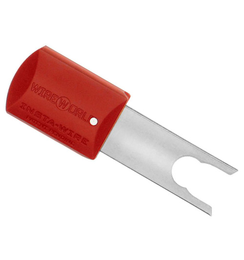 WireWorld Insta-Wire Silver Spades - Wymienne posrebrzane wtyki głośnikowe typu widełki - 2 sztuki