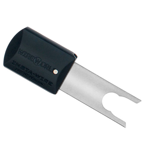 WireWorld Insta-Wire Silver Spades - Wymienne posrebrzane wtyki głośnikowe typu widełki - 2 sztuki
