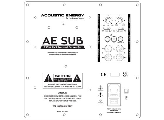 Acoustic Energy AE SUB - cecha 2