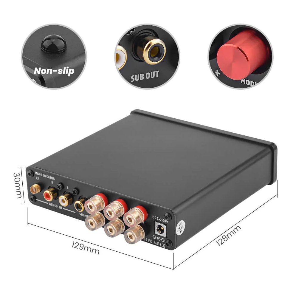 Wysoka moc i stabilne zasilanie AIYIMA B01