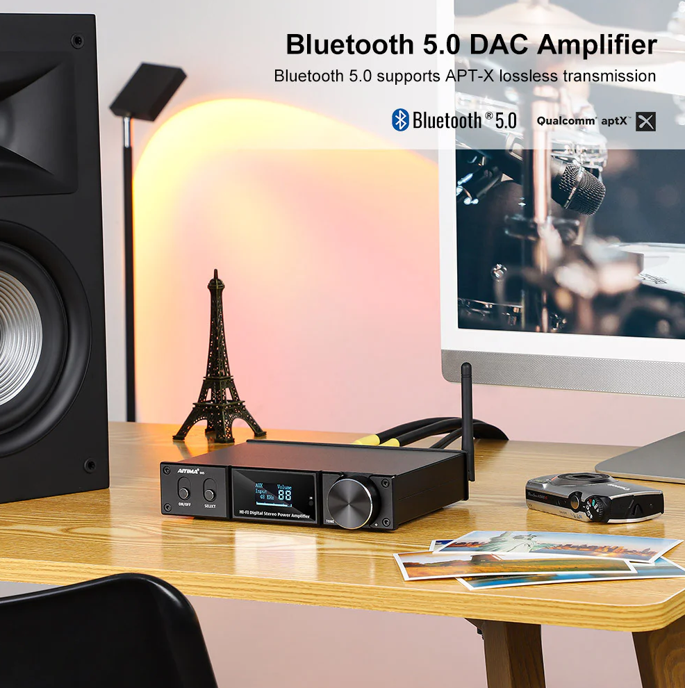 Bogate opcje wejść i wyjść audio