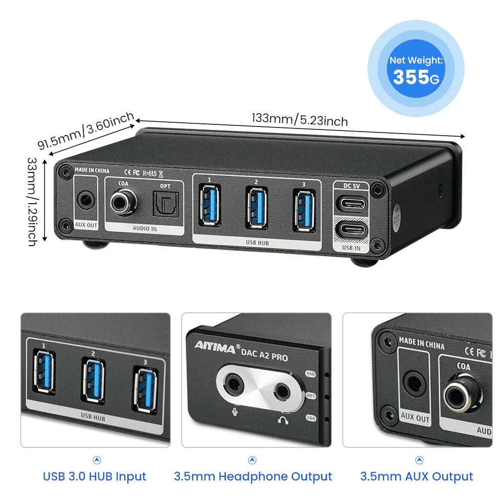 Wysoka jakość sygnału i czystość dźwięku