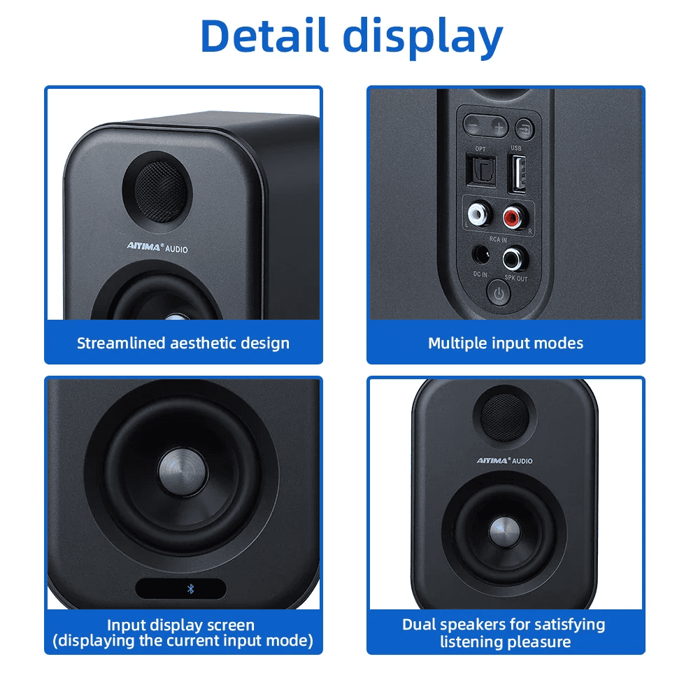 Wielofunkcyjne wejścia AIYIMA S400