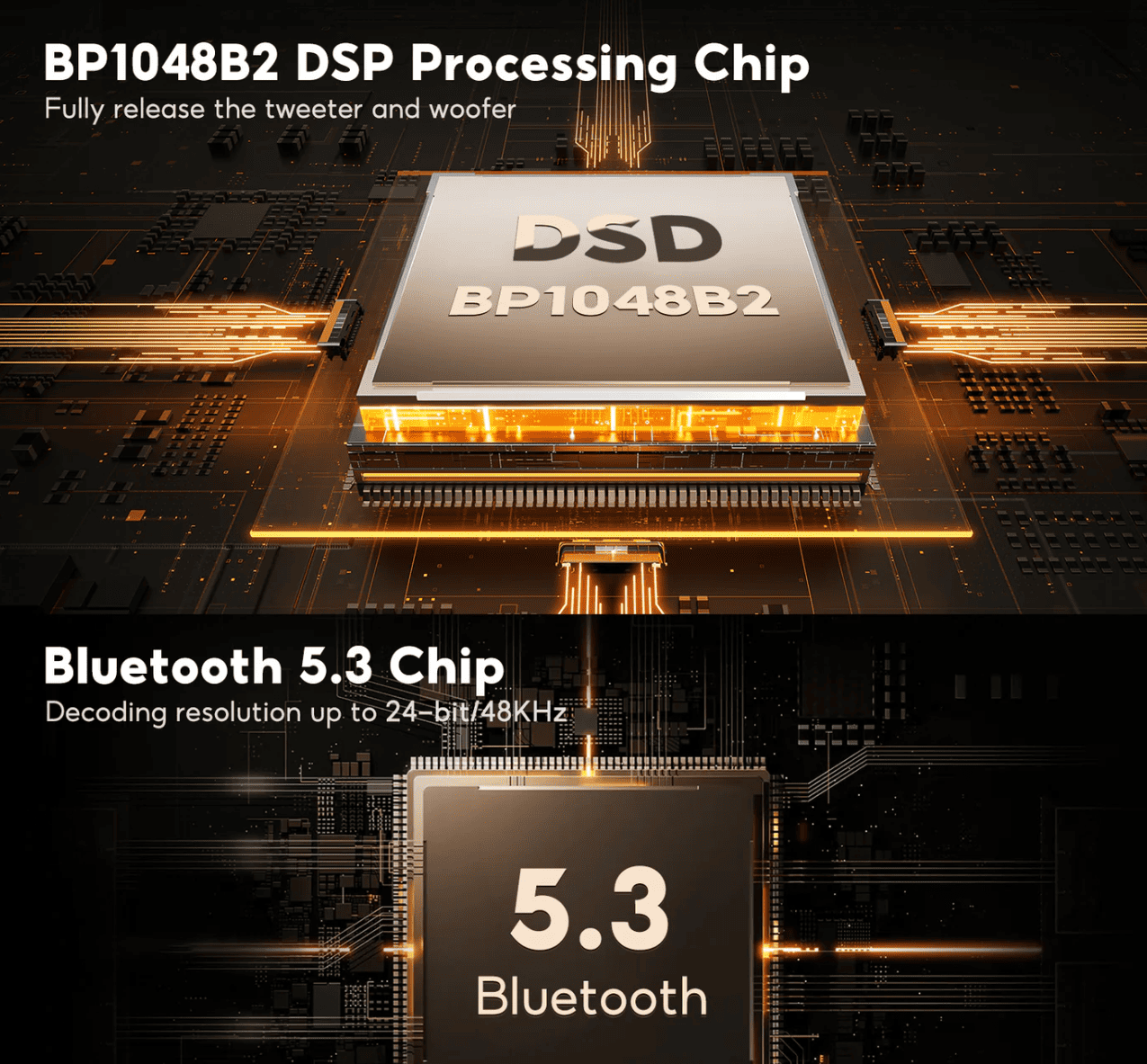 Sterowanie i LED AIYIMA S700