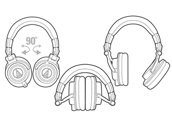 Audio-Technica ATH-M50X - cecha 2