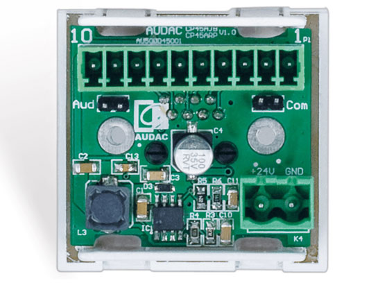 Audac CP43ARJ - cecha 1