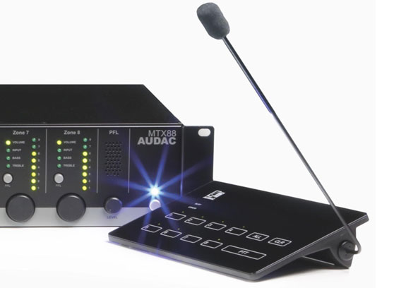 Audac MTX88 - cecha 1